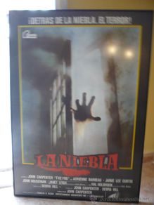 Cinéma: Cartel enmarcado de “la niebla”.